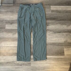 Mountain Hard Wear Pants Men Size 30 AP Active Hiking Rock Climbing Green